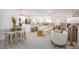 Expansive living space with a modern kitchen, dining area, and cozy seating, perfect for entertaining and Gathering at 3238 Viceroy Ct, Poinciana, FL 34759