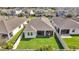 Aerial shot showing the house, back yard, and neighborhood at 338 Wooded Vine Dr, Winter Springs, FL 32708