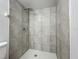 This is the updated and tiled walk-in shower at 5481 Nokomis Cir, Orlando, FL 32839