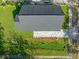 Birds-eye view of the property showing roof and surrounding greenery at 600 Lakewood Ave, Ocoee, FL 34761