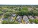 Aerial view of homes surrounded by lush greenery, showcasing suburban living with mature trees and landscaping at 6701 Belmar Dr, Orlando, FL 32807