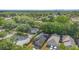 An aerial view of a residential neighborhood, showcasing well-kept homes, greenery, and community layout at 6701 Belmar Dr, Orlando, FL 32807