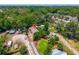 Aerial view of home and surroundings showing trees and neighborhood at 7506 Mott Ave, Orlando, FL 32810