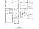Detailed floor plans showcasing layout of living spaces, bedrooms, bathrooms, and garages at 8210 Topsail Pl, Winter Garden, FL 34787