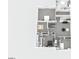 Detailed second floor plan showcasing layout of bedrooms, bathrooms, and a loft at 8210 Topsail Pl, Winter Garden, FL 34787