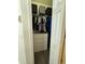 Walk-in closet with storage, clothing rack, and drawers at 9959 Cypress Vine Dr, Orlando, FL 32827