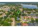 A desirable neighborhood with mature tree coverage, large lawns, and a beautiful community lake at 1018 Featherstone Cir, Ocoee, FL 34761