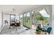 Dining area with natural light, sliding glass doors, and backyard access at 1202 Chichester St, Orlando, FL 32803