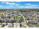 Beautiful aerial view of a residential neighborhood with well-maintained lawns and tree-lined streets at 1909 Donahue Dr, Ocoee, FL 34761