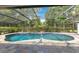 Enclosed pool area with lush greenery, providing a private oasis for relaxation and recreation at 2108 Silver Leaf Ct, Longwood, FL 32779