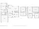 Detailed floor plan showcasing the layout of the home's two stories at 2780 Running Springs Loop, Oviedo, FL 32765