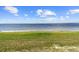 Expansive view of the adjacent body of water with blue skies and cloudscape above at 3385 Lake Harney Cir, Geneva, FL 32732