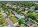 Aerial view of the property showcasing its location within the surrounding neighborhood at 4604 S Shore Rd, Orlando, FL 32839
