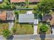 Aerial view of the property showcasing its location and backyard at 4604 S Shore Rd, Orlando, FL 32839
