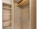 Spacious closet features built-in shelving and ample hanging space for organized storage at 4604 S Shore Rd, Orlando, FL 32839