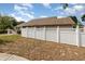 Home exterior showing the property's private backyard with a well-maintained fence for added security and privacy at 6019 Long Peak Dr, Orlando, FL 32810