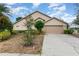Charming single-Gathering home with a well-manicured lawn and a two-car garage in a suburban neighborhood at 6019 Long Peak Dr, Orlando, FL 32810