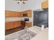 Kitchen with stainless steel appliances and ample counter space at 6019 Long Peak Dr, Orlando, FL 32810