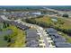 Sweeping aerial view showing rooftops, roads, and ponds in a beautifully developed community at 6728 Great Bear Dr, Lakeland, FL 33805