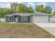 Charming single-story home with a two-car garage, well-maintained lawn, and inviting front entrance at 7101 Se 124Th St, Belleview, FL 34420