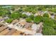 Beautiful aerial view showcasing a well-maintained neighborhood with lush green trees and tidy landscaping at 720 Lakeside Dr, Winter Springs, FL 32708