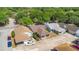 Aerial view of charming homes with well-kept yards and convenient parking at 720 Lakeside Dr, Winter Springs, FL 32708