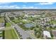 Aerial view of community featuring a playground, tennis courts, lush landscaping, and swimming pools at 7584 Marker Ave, Kissimmee, FL 34747