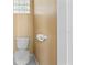 A simple bathroom with a standard toilet and minimalist design at 7957 S Park Pl, Orlando, FL 32819