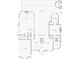 Detailed floor plan showcasing the layout of the home with room dimensions and locations at 7957 S Park Pl, Orlando, FL 32819