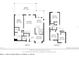 Detailed floor plan of the home, highlighting the layout of the main and second levels at 905 N Lake Claire Cir, Oviedo, FL 32765