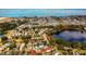 Community aerial view with lake views at 908 Tilden Oaks Trl, Winter Garden, FL 34787
