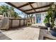 Patio with above ground pool access and backyard views, perfect for summer relaxation and recreation at 1096 Dees Dr, Oviedo, FL 32765