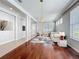 Bright living room with hardwood floors and neutral wall color at 12724 Bideford Ave, Windermere, FL 34786