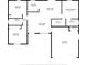 Detailed floor plan illustrating the layout of the house with labeled rooms and dimensions at 15 Sawfish Ln, Kissimmee, FL 34759