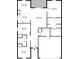 Detailed floor plan showcasing the layout, including the living room, and 3 bedrooms at 1898 9Th Ave, Deland, FL 32724