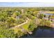 Scenic aerial view of a lush park featuring winding paths, ponds, and a serene natural setting at 2327 Fieldingwood Rd, Maitland, FL 32751
