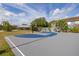 Full basketball court featuring well-maintained surface and hoops with a covered pavilion nearby at 242 Coco Plum Dr, Davenport, FL 33897