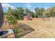 Backyard with shed and fence at 2420 Heron Ct, St Cloud, FL 34769