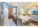 Spacious kitchen overlooking the living room, perfect for entertaining and Gathering gatherings at 2420 Heron Ct, St Cloud, FL 34769