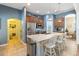 Well-equipped kitchen featuring stainless steel appliances, a large island, and ample counter space at 2420 Heron Ct, St Cloud, FL 34769