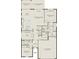 Detailed floor plan showcasing open concept living with kitchen, gathering room, owner's suite, and two-car garage at 2745 Serenity Meadow Dr, Kissimmee, FL 34744