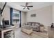 Inviting living room with sofa, coffee table, and modern decor for relaxed living at 3332 Lone Cypress Pt, Oviedo, FL 32765