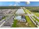 Community pool and park with residential area at 4830 Prairie Preserve Run, St Cloud, FL 34772