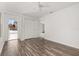 Bedroom features laminate floors, ceiling fan and a closet at 522 Boxelder Ave, Altamonte Springs, FL 32714