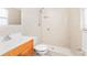 Bathroom with a shower and sink at 604 S Oxalis Ave, Orlando, FL 32807