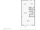 Detailed floor plan showing layout of the first floor, including rooms and dimensions at 9112 Grey Moss Dr, Orlando, FL 32832