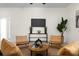 Inviting living room with stylish decor, comfortable seating, and a modern entertainment setup at 9919 Cypress Park Dr, Orlando, FL 32824