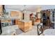 Modern kitchen with granite countertops, stainless steel appliances and a center island at 105 Elizabeth Ave, Altamonte Springs, FL 32701