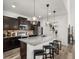 Contemporary kitchen with granite countertops, stainless appliances, and pendant lighting at 1801 Nice Ct, Kissimmee, FL 34747