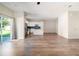 Open-concept floor plan seamlessly connecting the living room and kitchen at 2314 Pennsylvania Ave, Oviedo, FL 32765